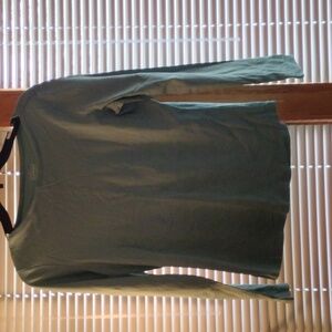 Long Sleeved Wide Necked Shirt
